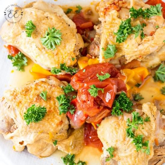 Instant Pot Chicken Cacciatore