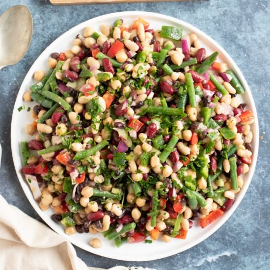 Easy 5 Bean Salad