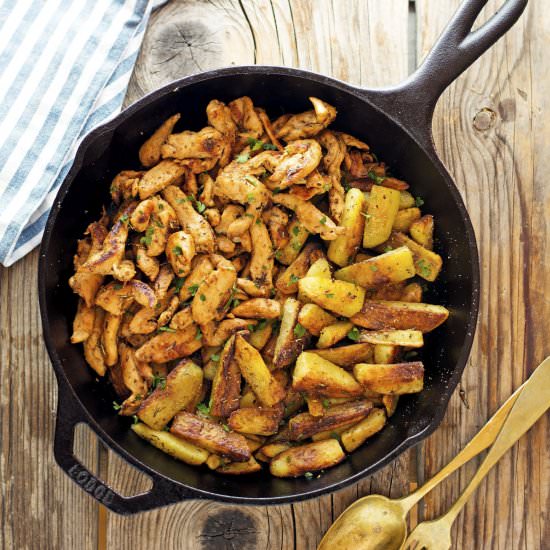 Chicken and Potato Skillet