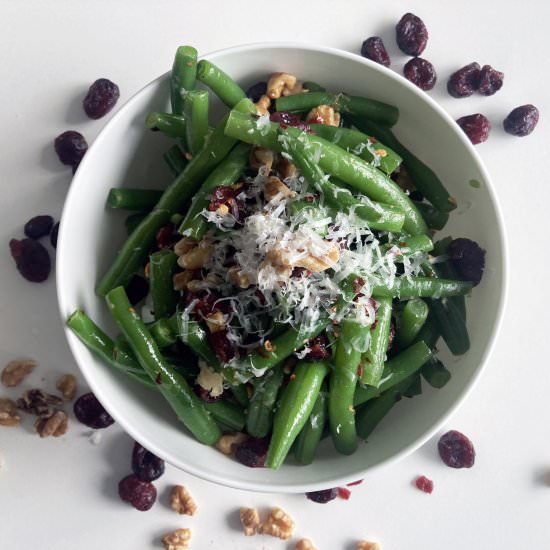 Green Bean & Parmesan Salad