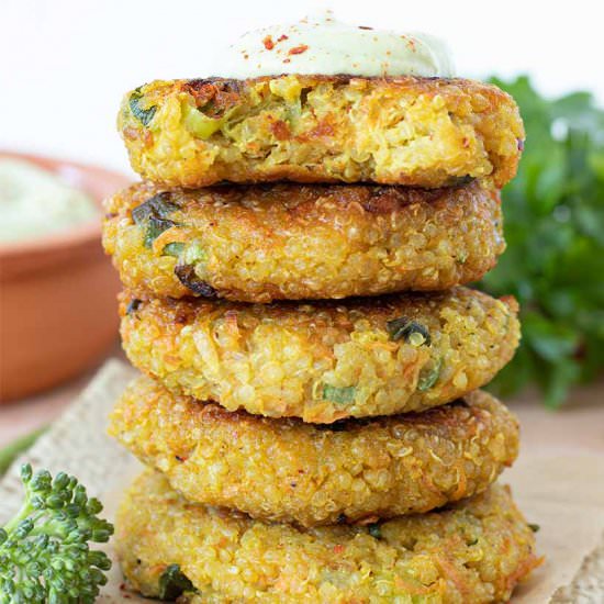 Crispy Quinoa Patties (Gluten-Free)