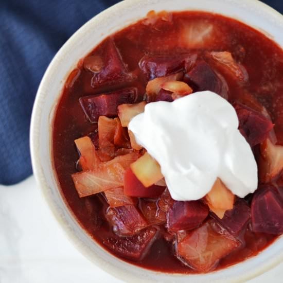 Instant Pot Borscht