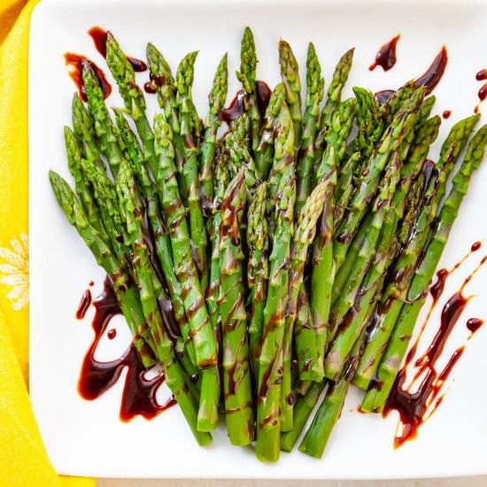 Balsamic Glazed Asparagus