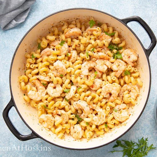 Garlic Butter Shrimp Pasta