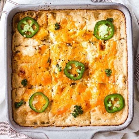 Jalapeno Popper Cauli Casserole