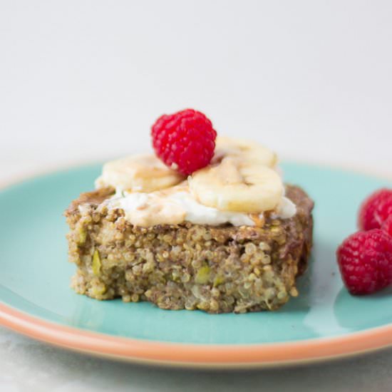 Vegan Baked Quinoa with Zucchini