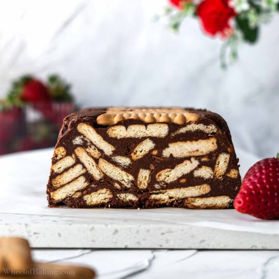 Lazy Cake (Chocolate Mosaic Cake)