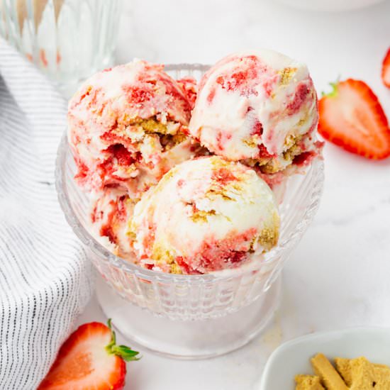 Strawberry Cheesecake Ice Cream