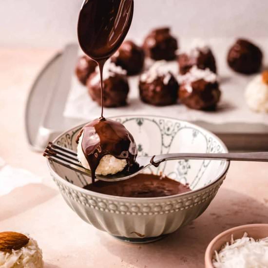 No Bake Coconut Balls