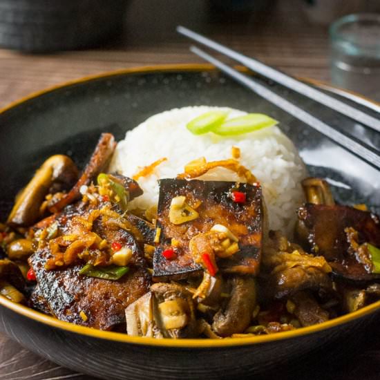Vegan Korean Tofu Bulgogi