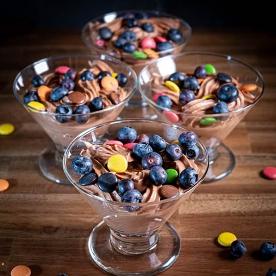 Creamy Super Smooth Nutella Mousse