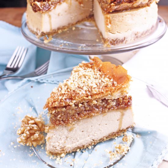 Baklava Cheesecake