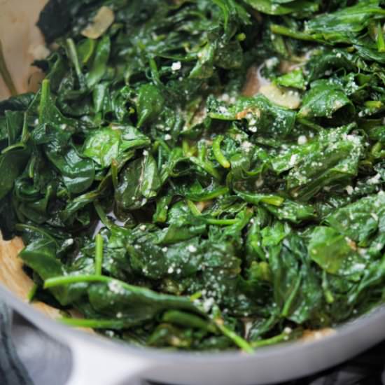 Balsamic Spinach