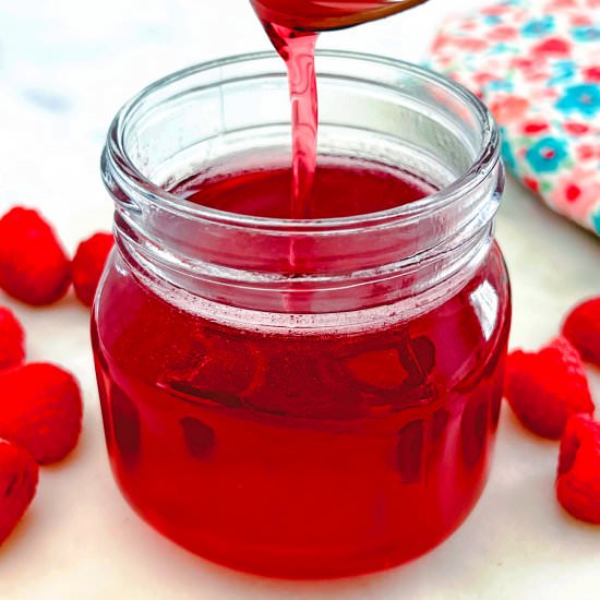 Raspberry Simple Syrup