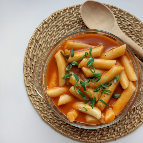 Tteokbokki -Spicy Korean Rice Cakes