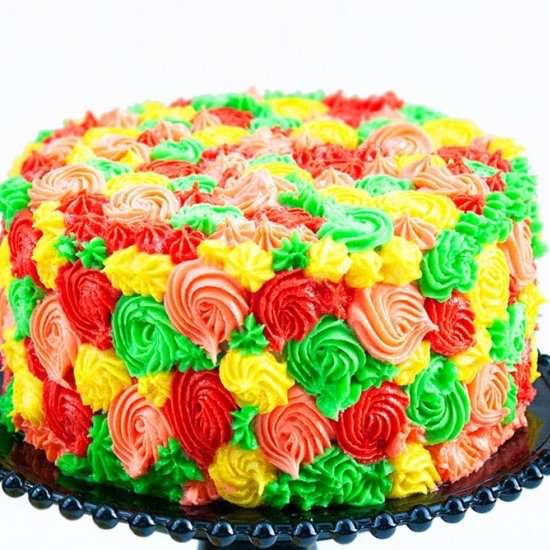 Rosette Cake