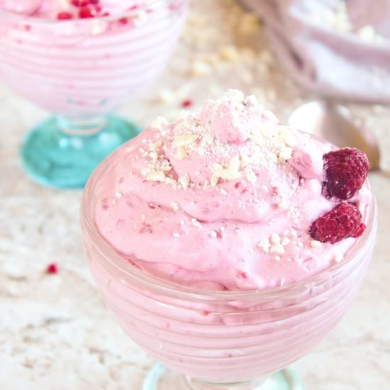 Keto Raspberry Mousse