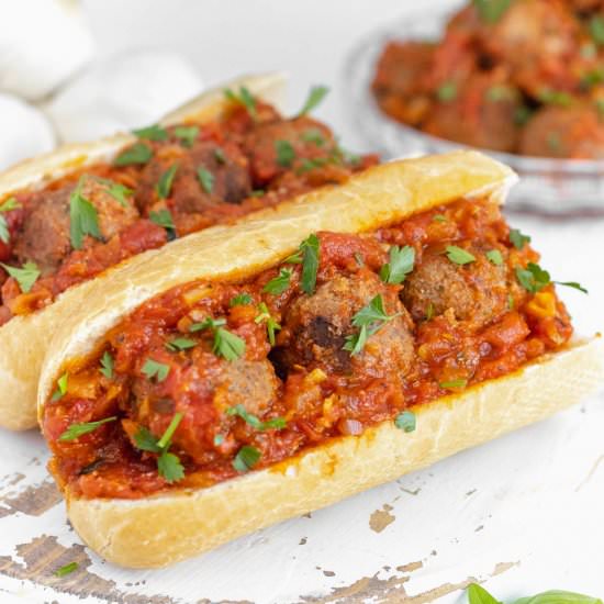 Tofu meatballs