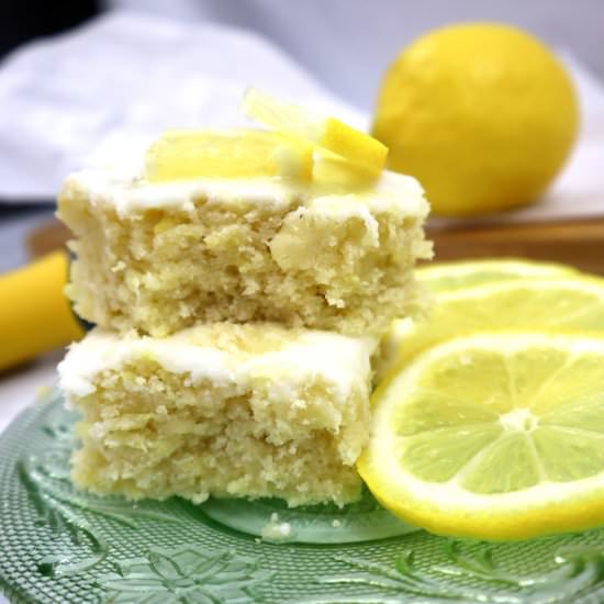 Lemon Brownies/Lemon Blondies