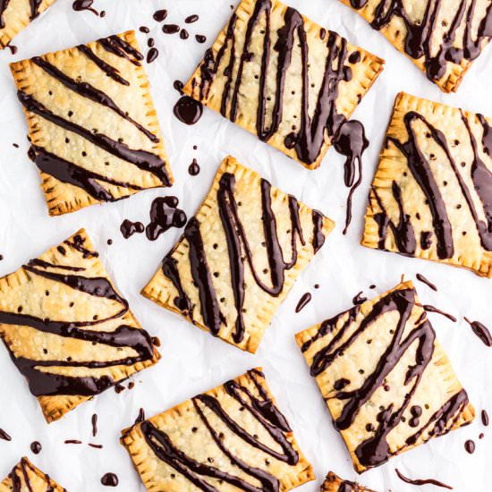 Homemade Chocolate Fudge Pop-Tarts