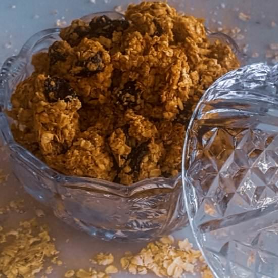 Peanut Butter Cherry Granola