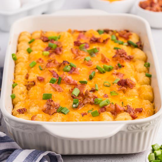 Tater Tot Breakfast Casserole