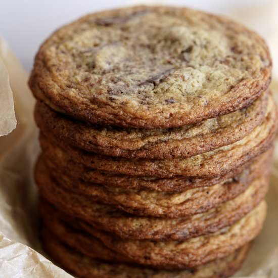 Chocolate Malted Milk Cookies