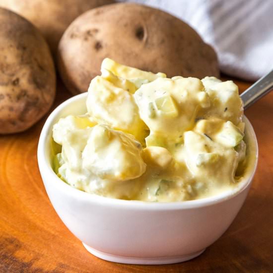 Potato Salad Recipe with Eggs