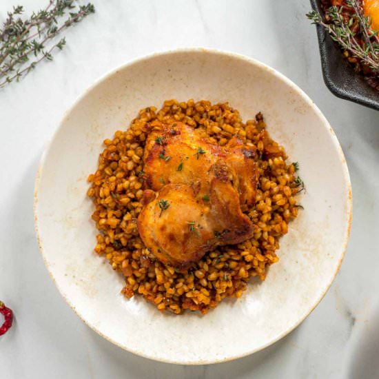 Chicken Barley Pulao