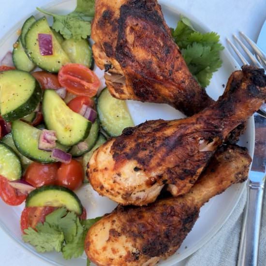 Grilled Chicken Shawarma Drumsticks