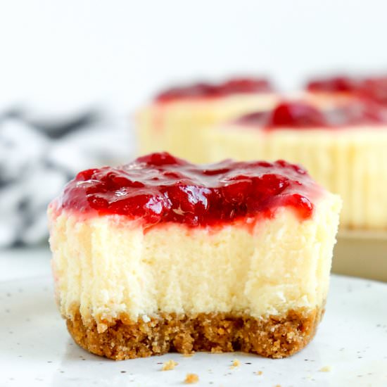 Mini New York Cheesecakes