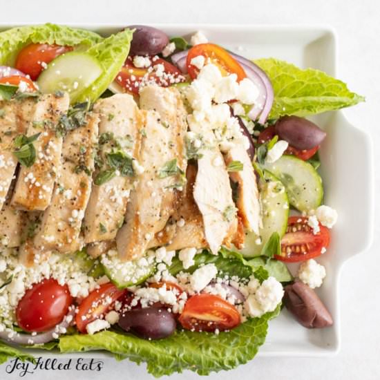 Keto Greek Salad