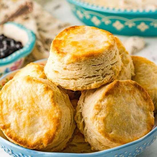 3 Ingredient Flaky Buttermilk Biscu