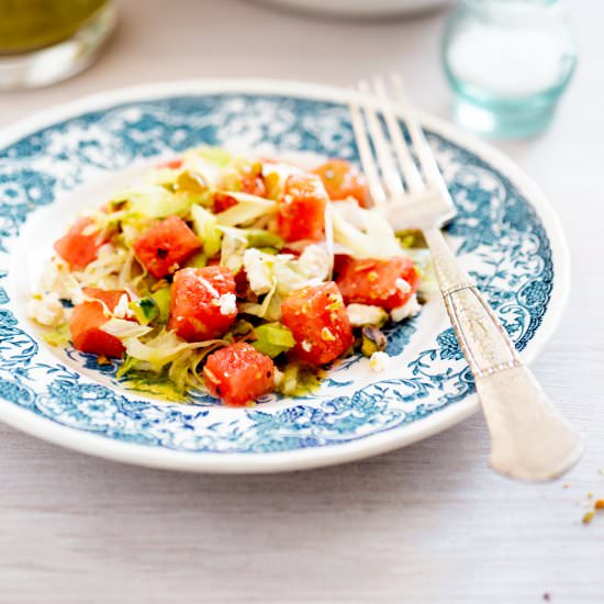 Watermelon and Feta Summer Salad
