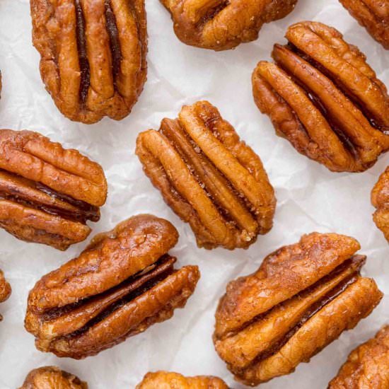 The Best Spiced Pecans