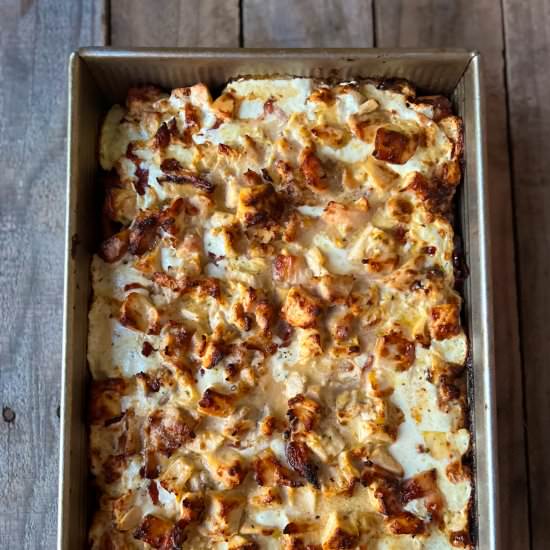 Chicken Bacon Ranch Detroit Pizza