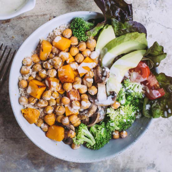 Tasty Vegan Protein Bowl