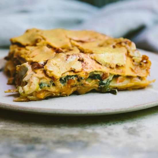 Vegan White Lasagna