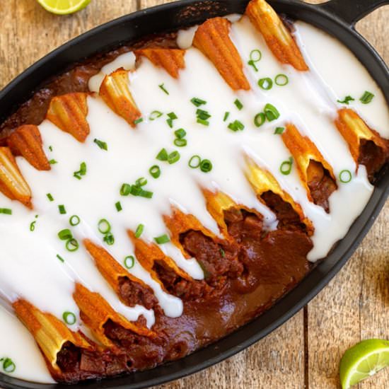 Enchilada Manicotti