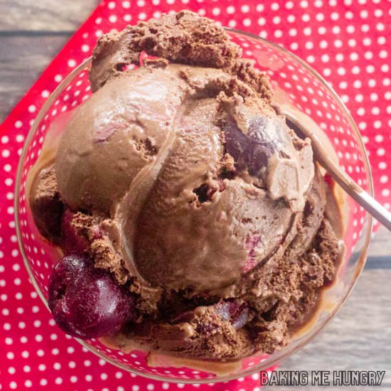 Black Forest Ice Cream
