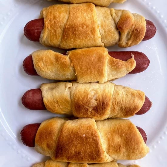 Crescent Roll Hot Dogs