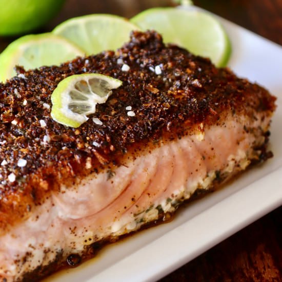 Blackened Mexican Salmon