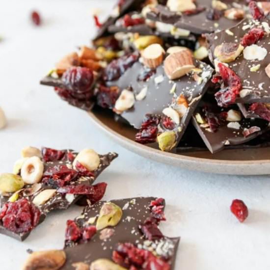 Dark Chocolate Almond Bark