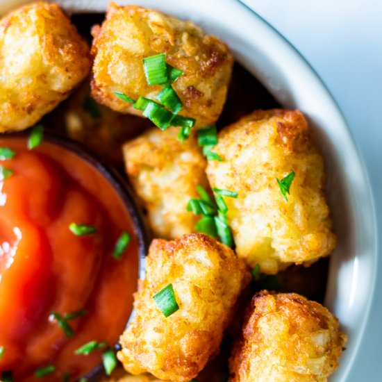 Air Fryer Frozen Tater Tots