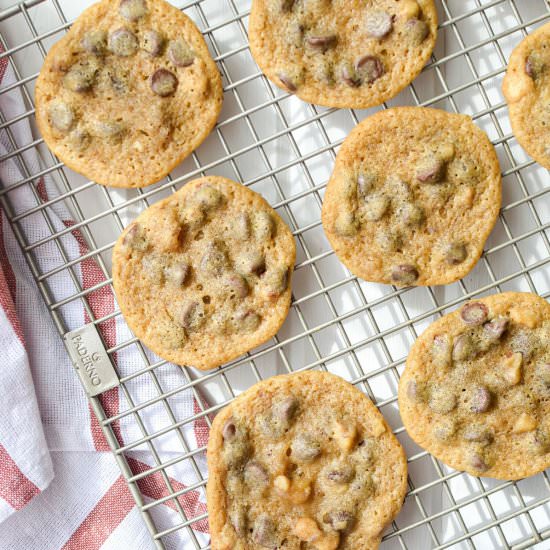 Sourdough Chocolate Chip Cookies