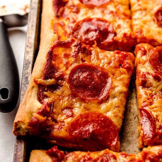 sheet pan pizza