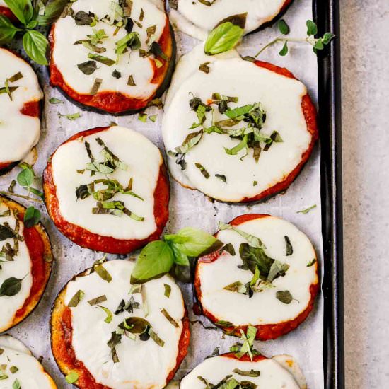 Eggplant Pizza Bites