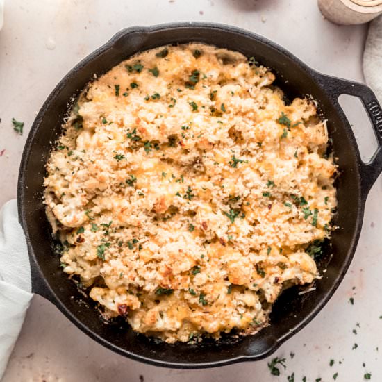 Easy Cauliflower au Gratin