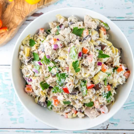 Mediterranean Tuna Salad