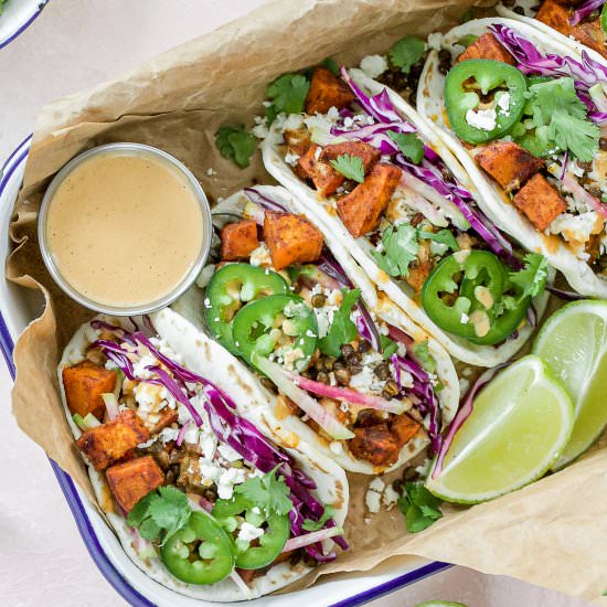 Sweet PotatoTacos